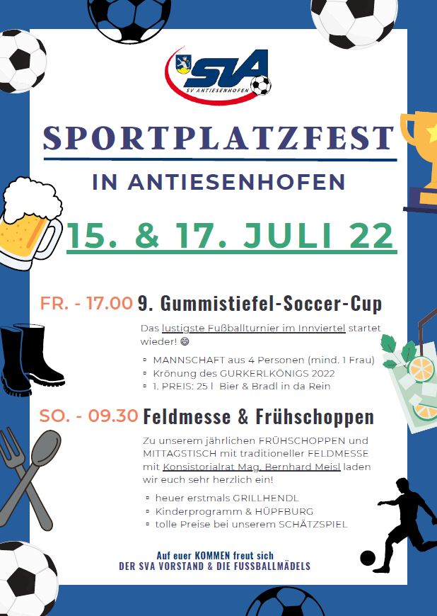 Sportplatzfest 2022